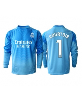 Billige Fotballdrakt Real Madrid Thibaut Courtois #1 Keeper Replika Hjemmedrakt 2025-26 Langermet Billige Fotballdrakt Real Madrid Thibaut Courtois #1 Keeper Replika Hjemmedrakt 2025-26 Langermet